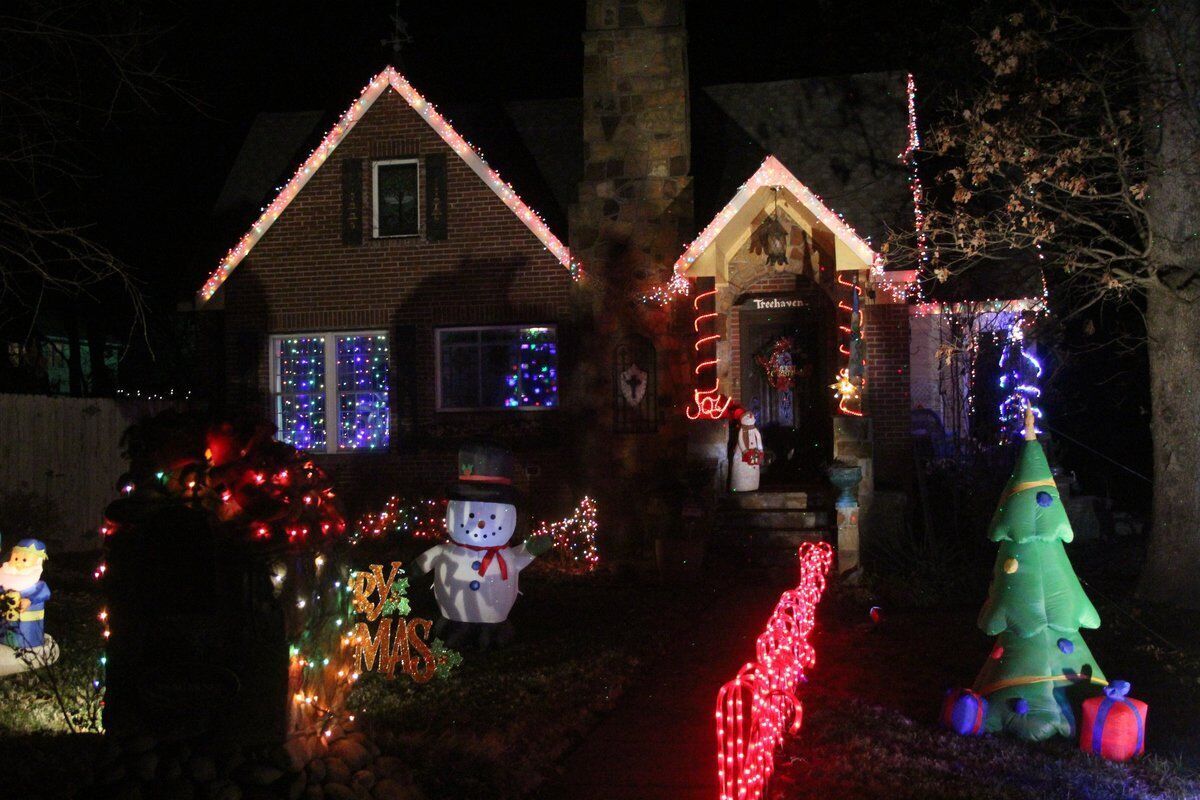 LIGHT BRIGHT: Some local homes decked out in holiday array have stories behind them